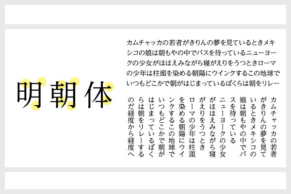 Webデザイン入門 4 明朝体 ゴシック体 セリフ 行書体など フォントの基本を知ろう Sonicmoov Lab