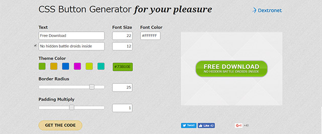 CSS Button Generator for your pleasure