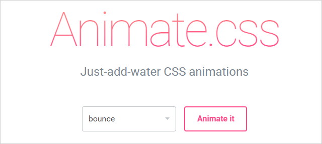 Animate CSSの使い方