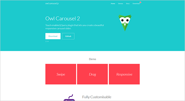 CSSスライドショー ／ Owl Carousel 2