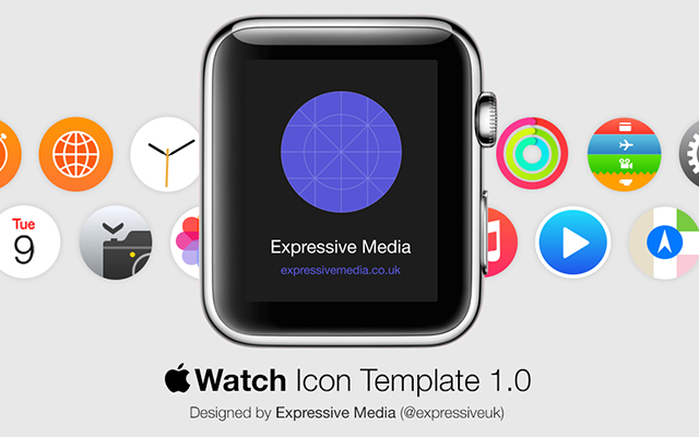 Apple Watch Icon Template 1.0