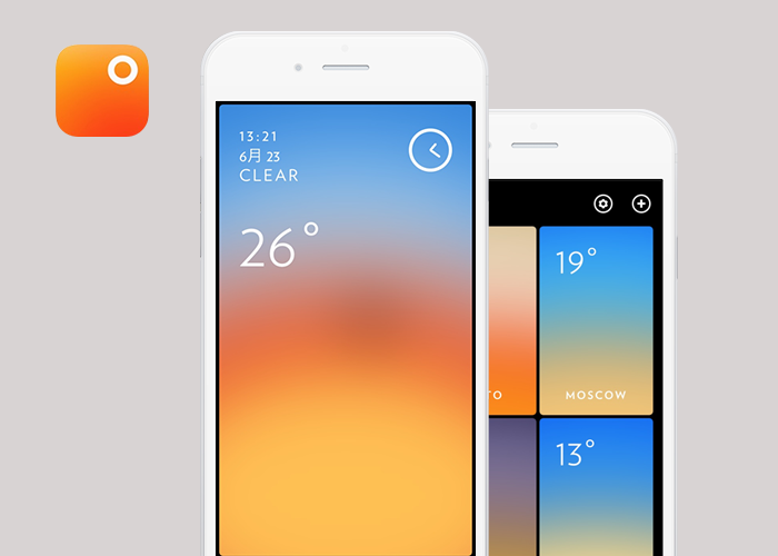 美麗なデザインの天気アプリSolar
