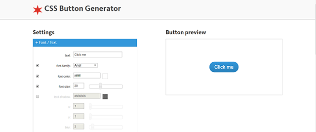 css button genarator