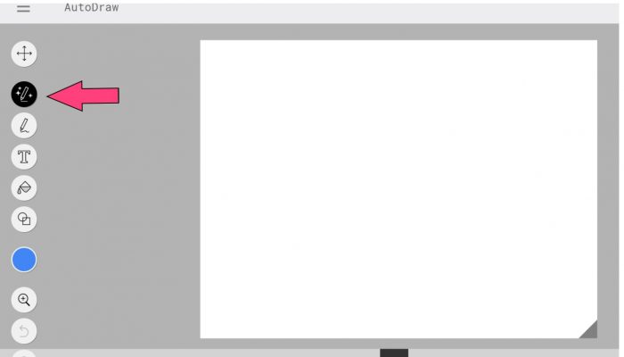 AutoDrawのペンツールを使う
