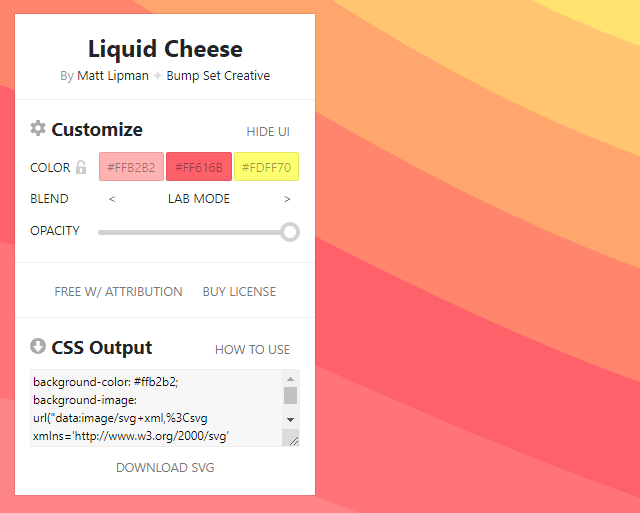 SVGのCSSコピー、ダウンロード