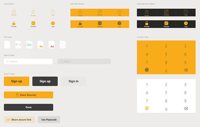 Vault UI Kit for Adobe XD