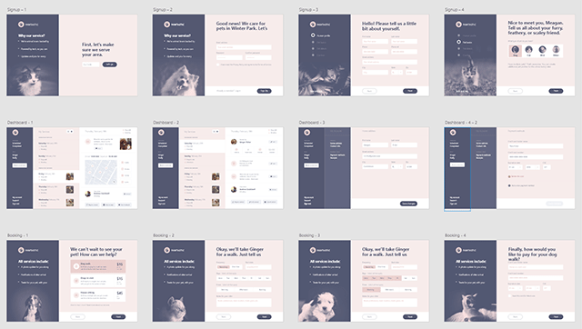 Pawtastic UI Kit for Adobe XD