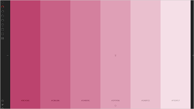 マウスで探すカラーパレットColourcode