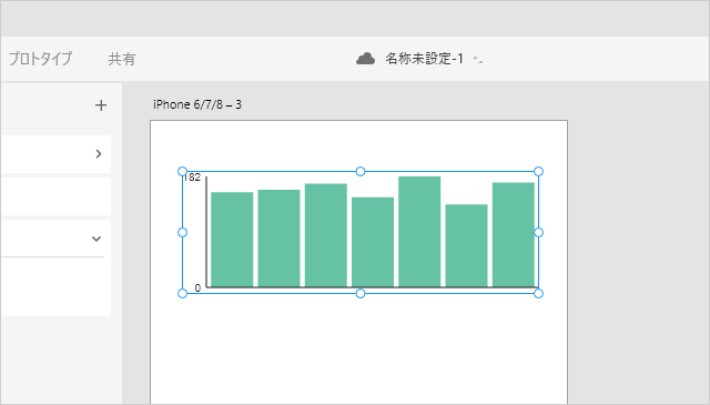 Adobe XDのOdin Chartでチャートデータを読み込み