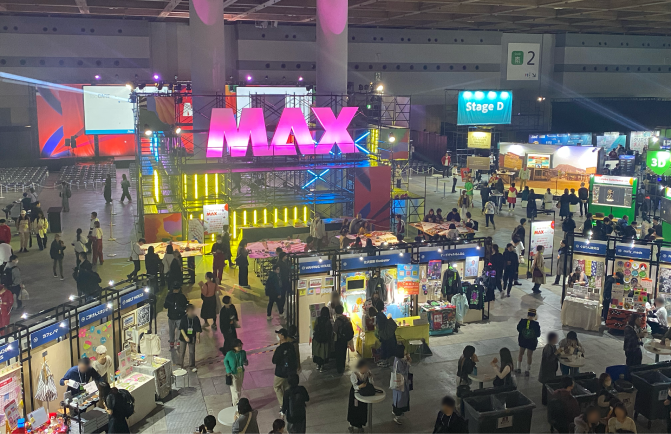 AdobeMAX2023の会場内の様子